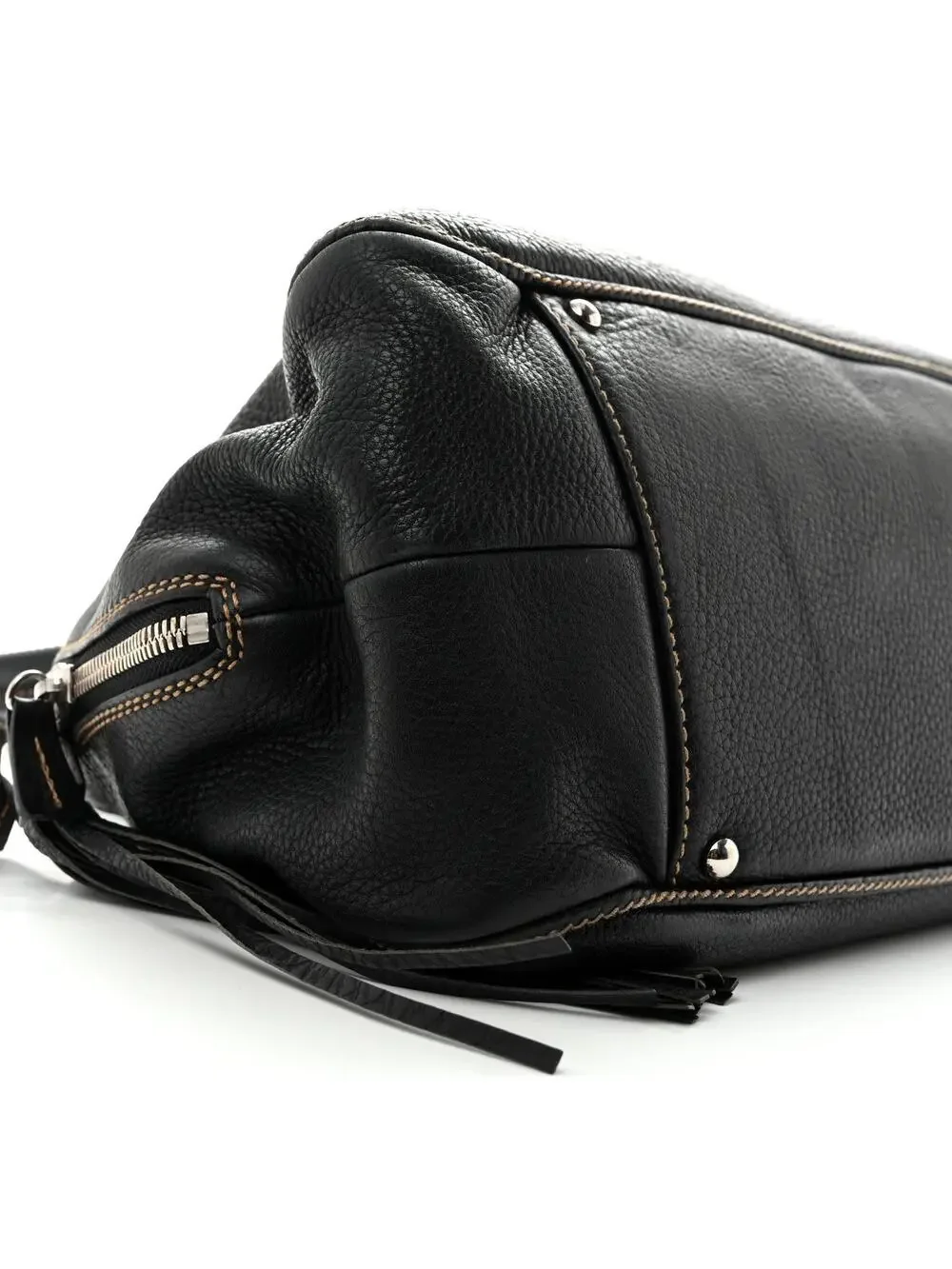 Chanel Calfskin Large Tassel Bowler #339020C95B